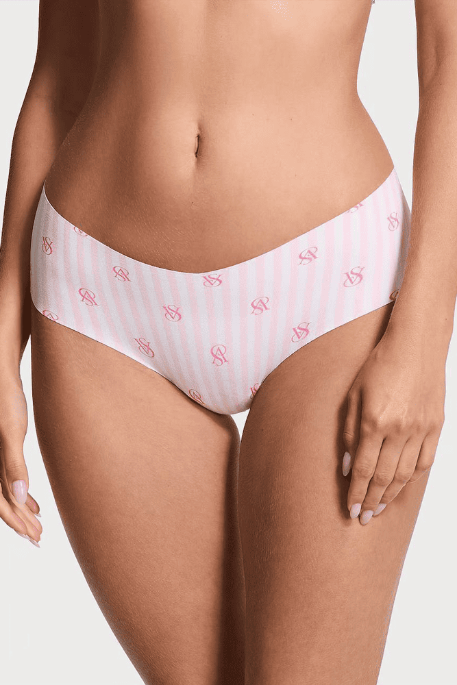 Трусики БЕЗШОВНІ БРАЗИЛІАНИ PINK STRIPE Victoria`s Secret