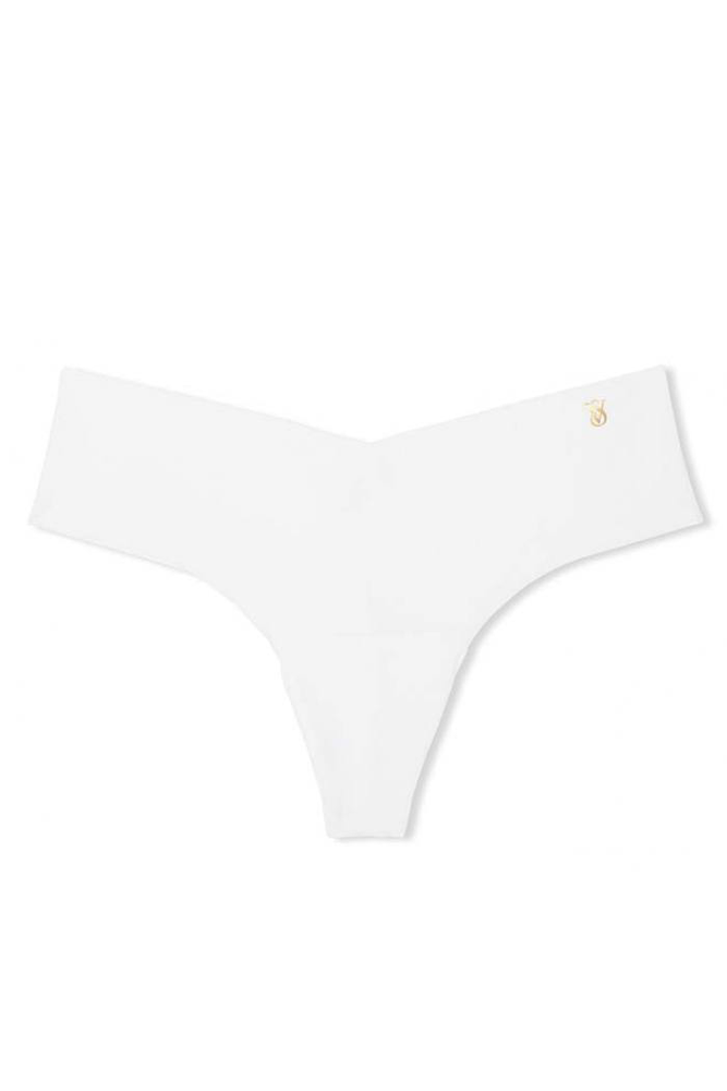 Трусики БЕЗШОВНІ СТРІНГИ WHITE Victoria`s Secret