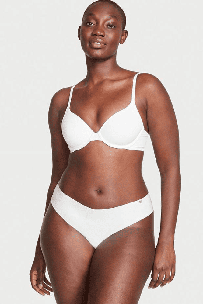 Трусики БЕЗШОВНІ СТРІНГИ WHITE Victoria`s Secret