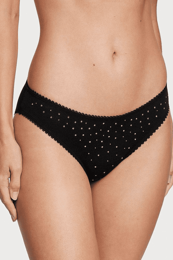 Трусики БІКІНІ BLACK DOT EMBL Victoria`s Secret