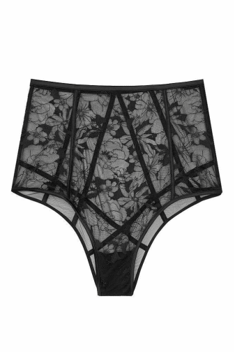 Трусики ВИСОКА ПОСАДКА BLACK EMBR Victoria`s Secret