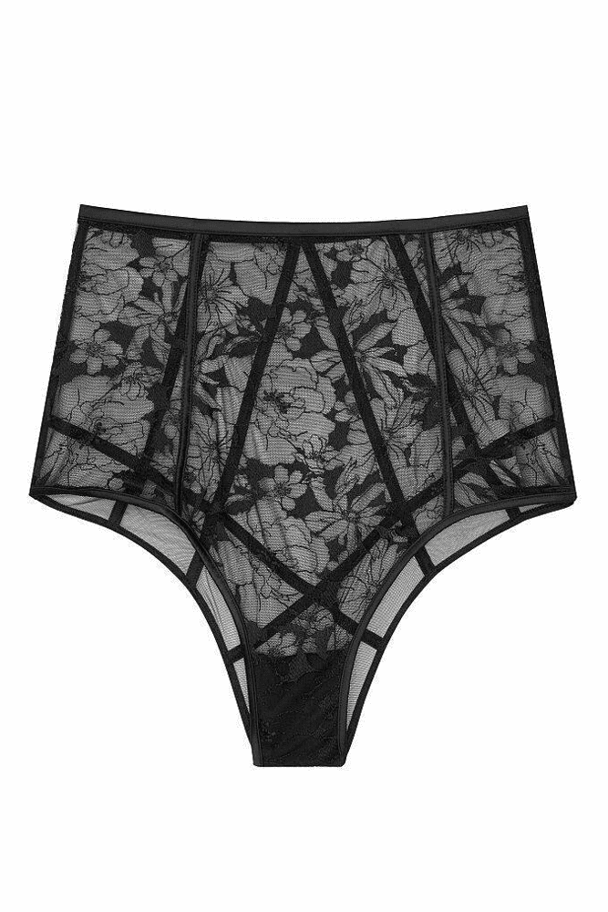 Трусики ВИСОКА ПОСАДКА BLACK EMBR Victoria`s Secret