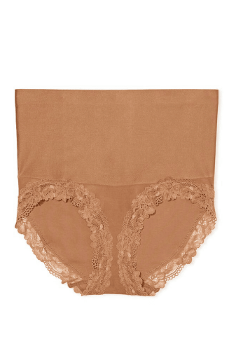 Трусики ВИСОКА ПОСАДКА УТЯЖКА NUDE Victoria`s Secret