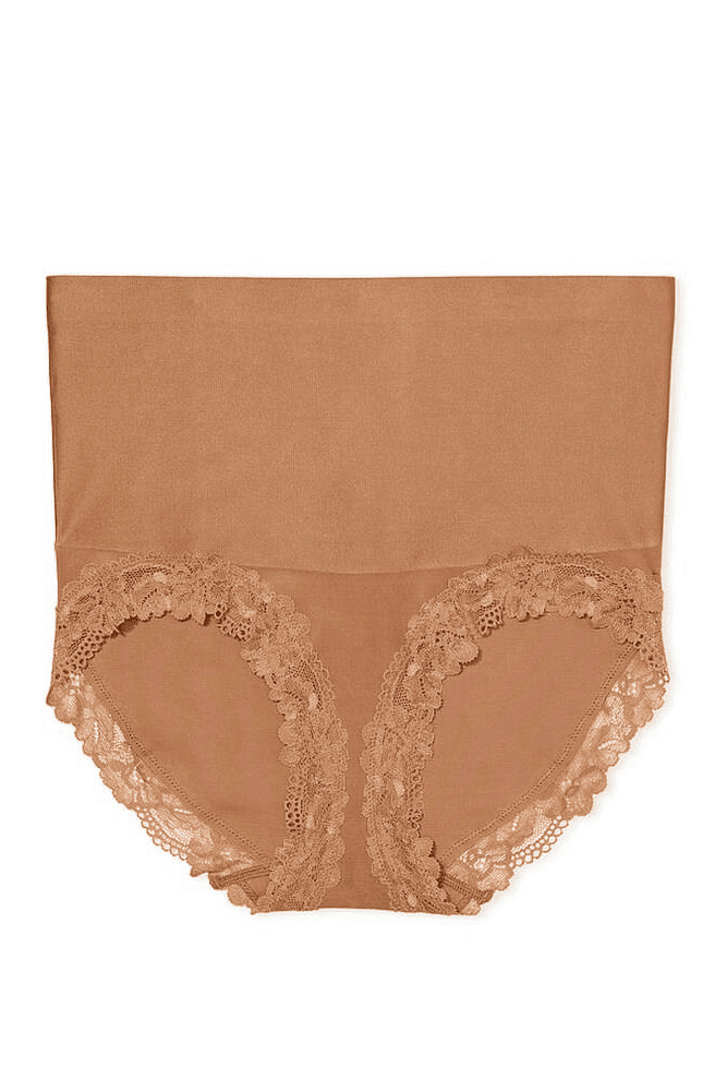 Трусики ВИСОКА ПОСАДКА УТЯЖКА NUDE Victoria`s Secret