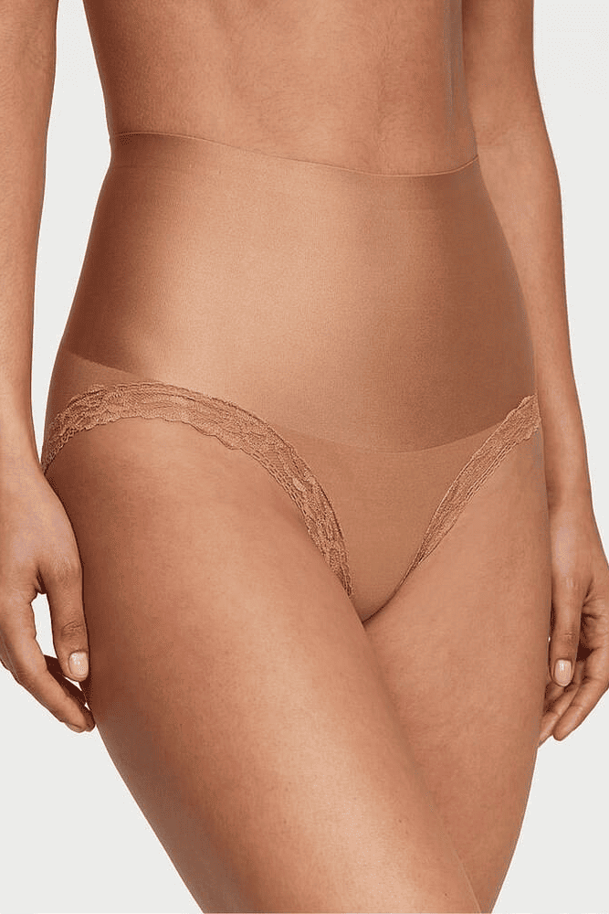 Трусики ВИСОКА ПОСАДКА УТЯЖКА NUDE Victoria`s Secret