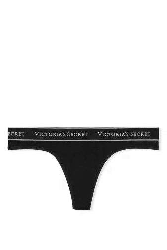 Трусики З РЕЗИНКОЮ СТРІНГИ BLACK Victoria`s