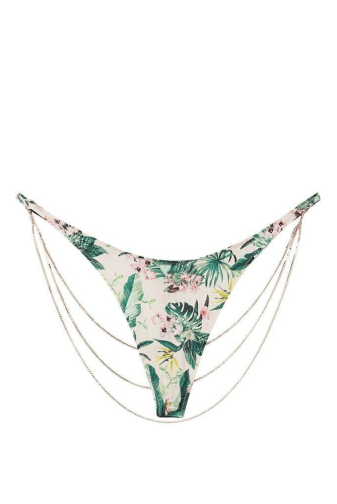 Трусики ЗІ СТРАЗАМИ V-THONG PALM CHAIN Victoria`s Secret