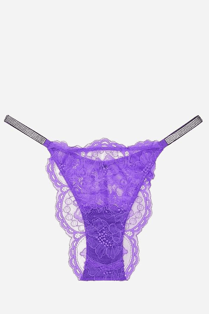 Трусики ЗІ СТРАЗАМИ БІКІНІ VIOLET Victoria`s Secret