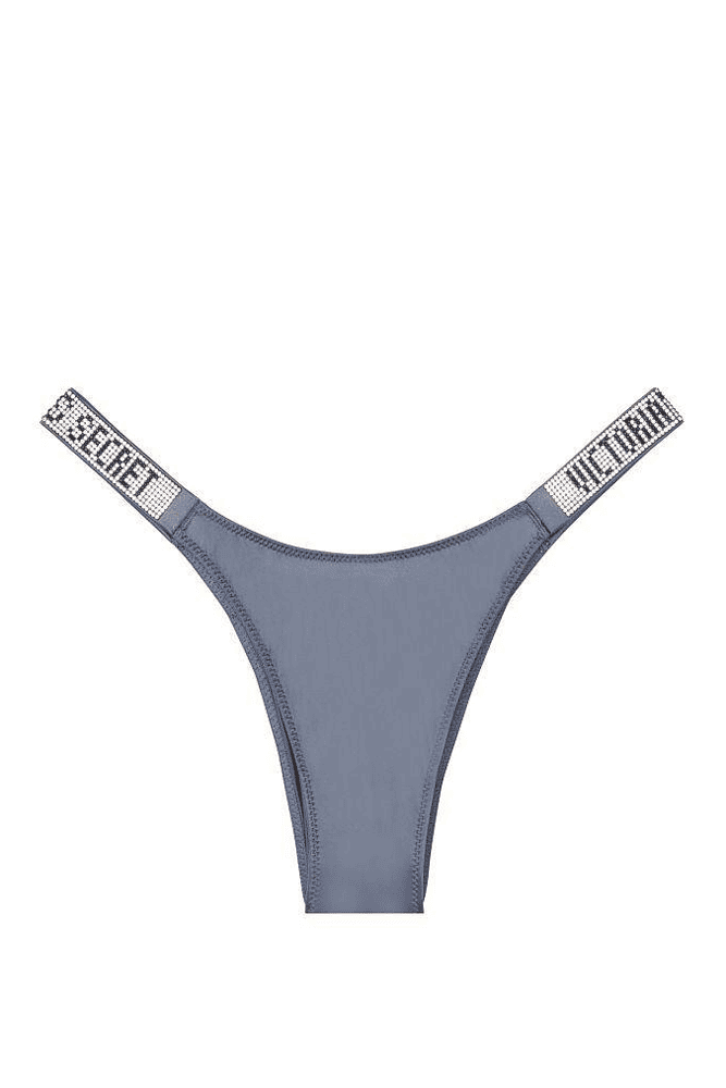 Трусики ЗІ СТРАЗАМИ БРАЗИЛІАНИ GREY Victoria`s Secret