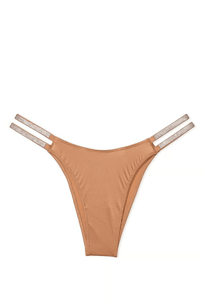 Трусики ЗІ СТРАЗАМИ БРАЗИЛІАНИ NUDE CROSS Victoria`s Secret
