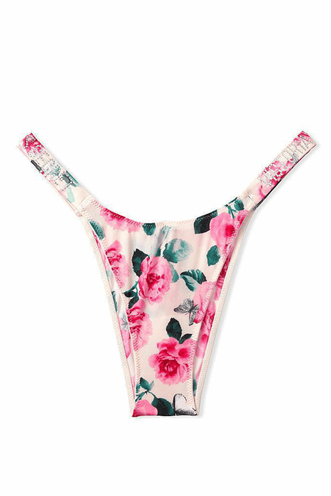 Трусики ЗІ СТРАЗАМИ БРАЗИЛІАНИ ROSES Victoria`s Secret