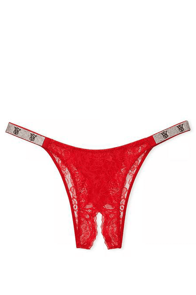 Трусики ЗІ СТРАЗАМИ З ДОСТУПОМ RED VS Victoria`s Secret