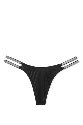 Трусики ЗІ СТРАЗАМИ СТРІНГИ BLACK CROSS Victoria`s Secret