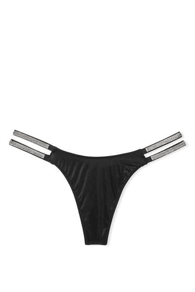 Трусики ЗІ СТРАЗАМИ СТРІНГИ BLACK CROSS Victoria`s Secret