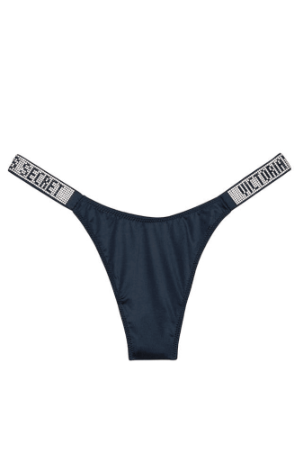 Трусики ЗІ СТРАЗАМИ СТРІНГИ NAVY Victoria`s Secret