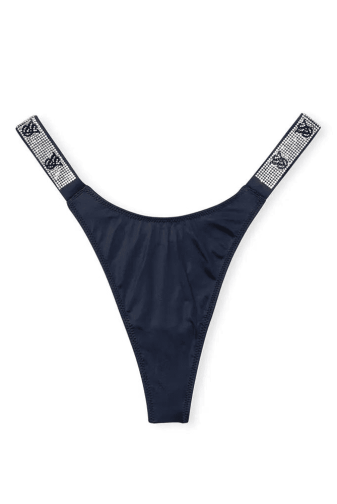 Трусики ЗІ СТРАЗАМИ СТРІНГИ NAVY VS Victoria`s Secret
