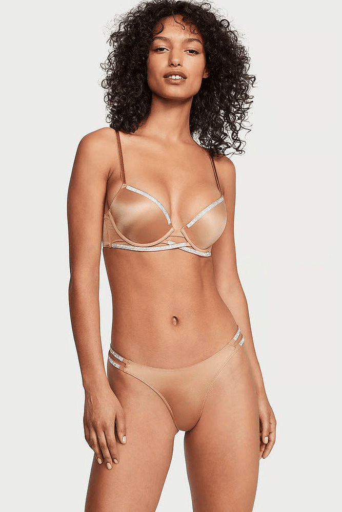 Трусики ЗІ СТРАЗАМИ СТРІНГИ NUDE CROSS Victoria`s Secret