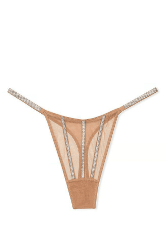 Трусики ЗІ СТРАЗАМИ СТРІНГИ NUDE LINES Victoria`s Secret