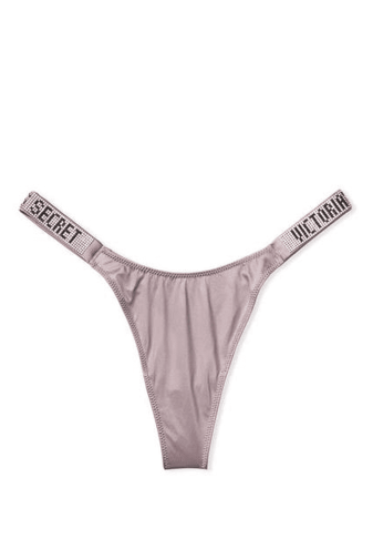 Трусики ЗІ СТРАЗАМИ СТРІНГИ SILVER VIOLET Victoria`s Secret