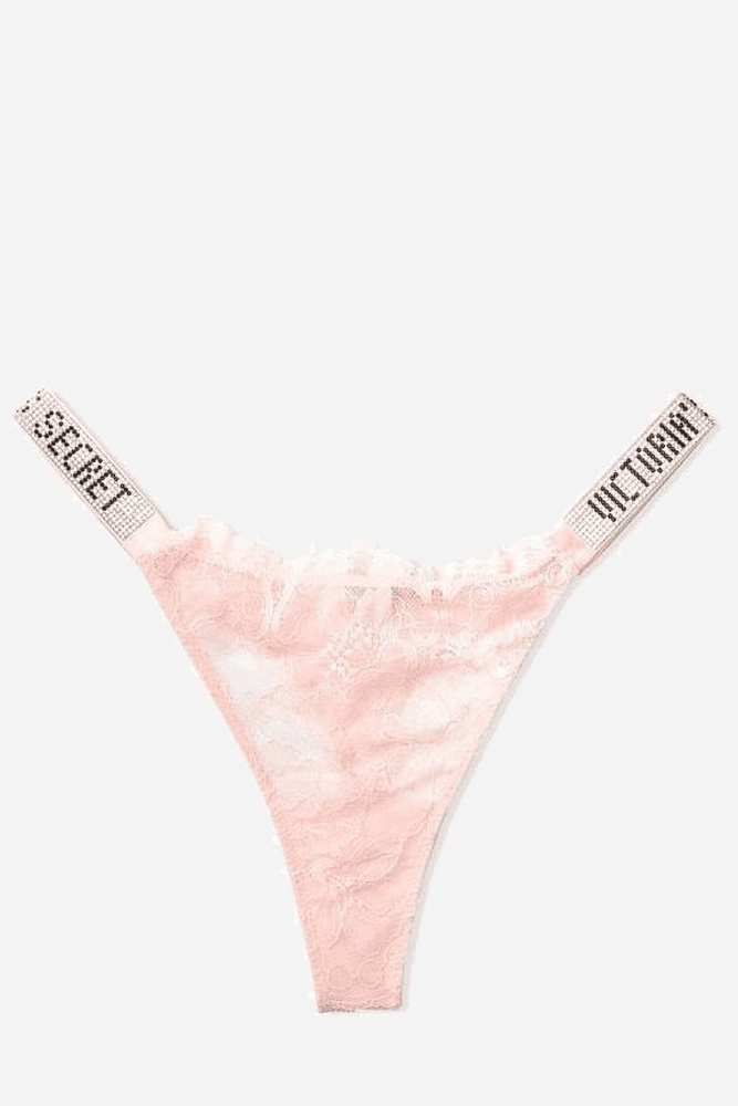Трусики ЗІ СТРАЗАМИ СТРІНГИ МЕРЕЖИВО CANDY BABY Victoria`s Secret