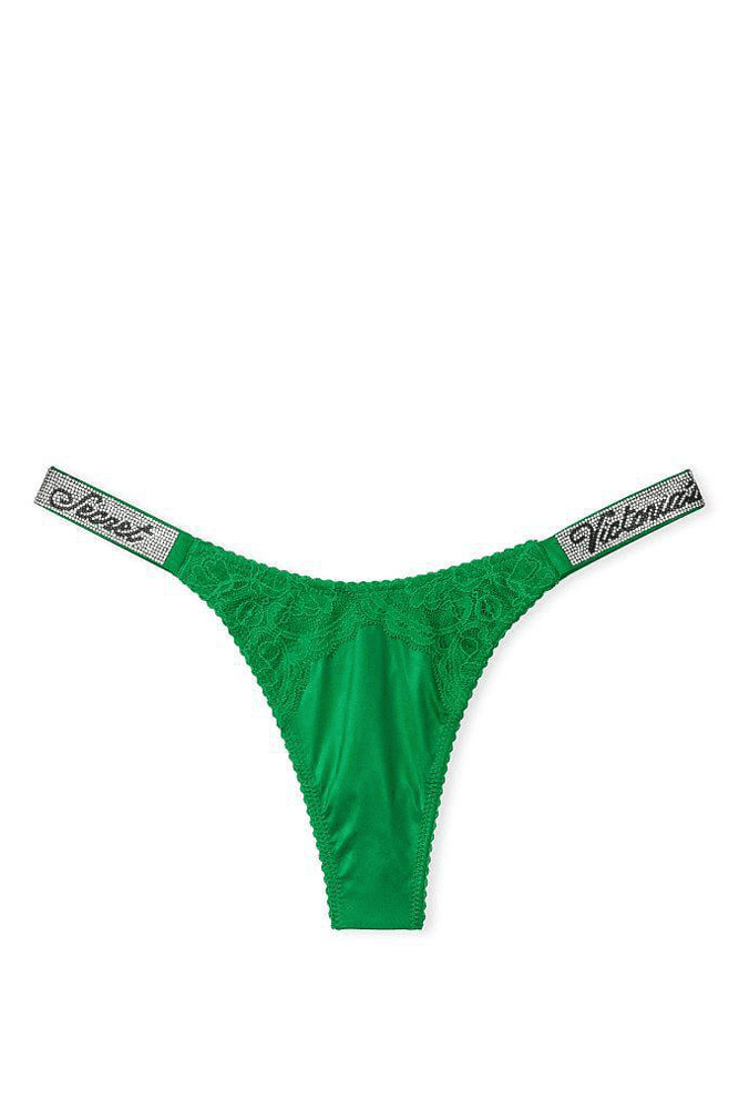 Трусики ЗІ СТРАЗАМИ СТРІНГИ МЕРЕЖИВО GRASS Victoria`s