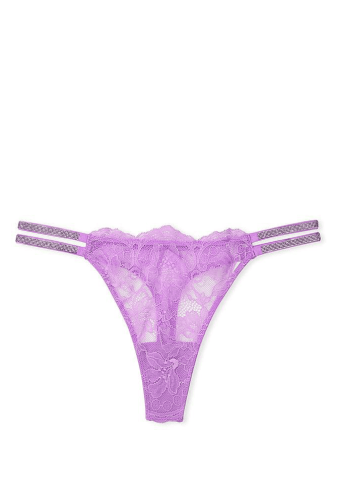 Трусики ЗІ СТРАЗАМИ СТРІНГИ МЕРЕЖИВО VIOLET CROSS Victoria`s Secret