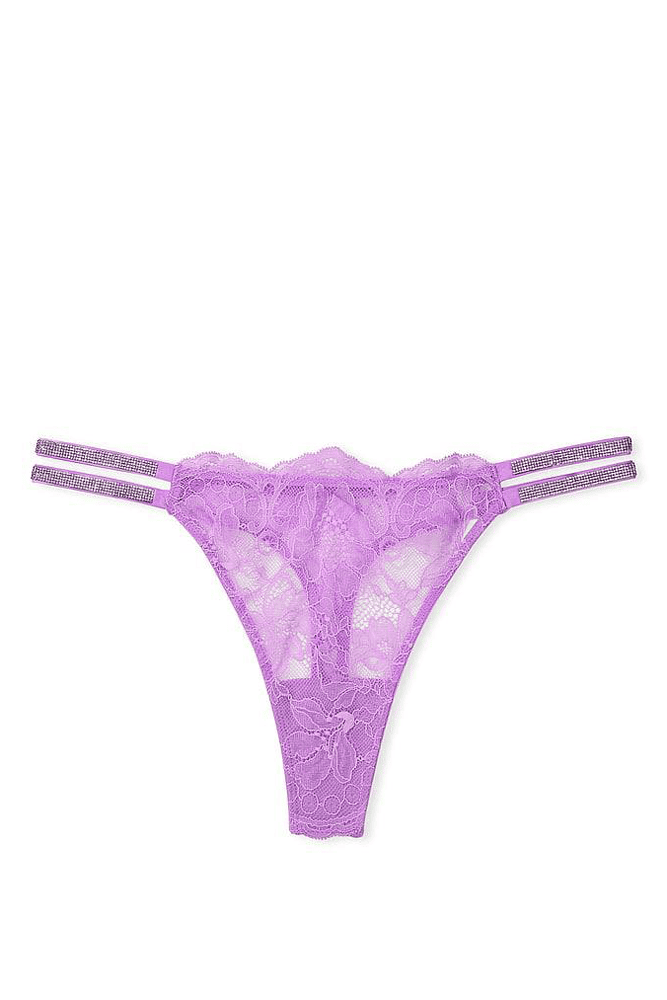 Трусики ЗІ СТРАЗАМИ СТРІНГИ МЕРЕЖИВО VIOLET CROSS Victoria`s Secret
