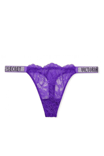 Трусики ЗІ СТРАЗАМИ СТРІНГИ МЕРЕЖИВО VIOLET Victoria`s Secret