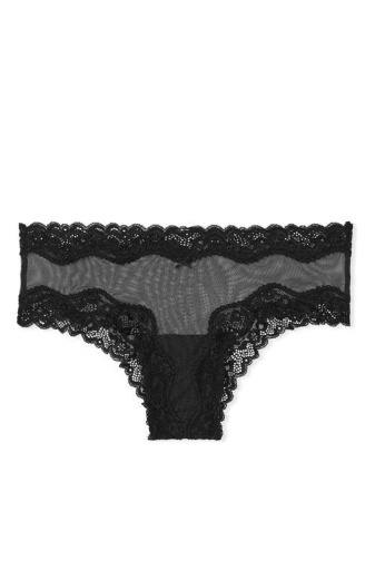 Трусики МЕРЕЖИВНІ ЛЮКС БРАЗИЛІАНИ BLACK TEASE Victoria`s Secret