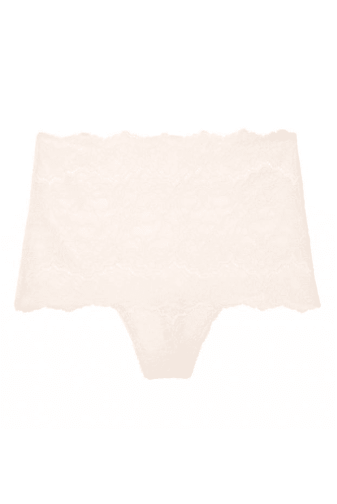 Трусики МЕРЕЖИВНІ ВИСОКА ПОСАДКА WHITE Victoria`s