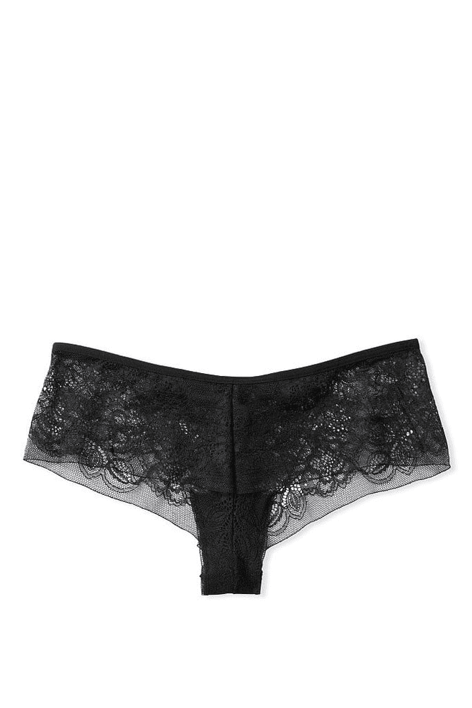 Трусики МЕРЕЖИВНІ ЛЮКС БРАЗИЛІАНИ BLACK Victoria`s Secret