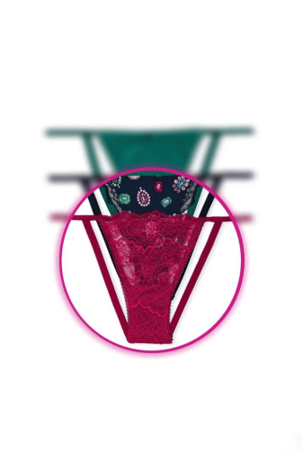 Трусики МЕРЕЖИВНІ ЛЮКС БРАЗИЛІАНИ KIR EMBL Victoria`s Secret