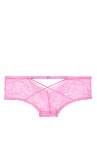Трусики МЕРЕЖИВНІ ЛЮКС БРАЗИЛІАНИ PINK Victoria`s