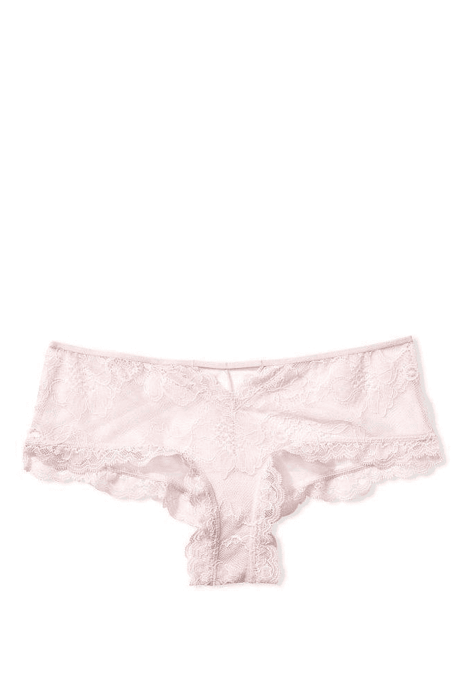 Трусики МЕРЕЖИВНІ ЛЮКС БРАЗИЛІАНИ PUREST PINK Victoria`s