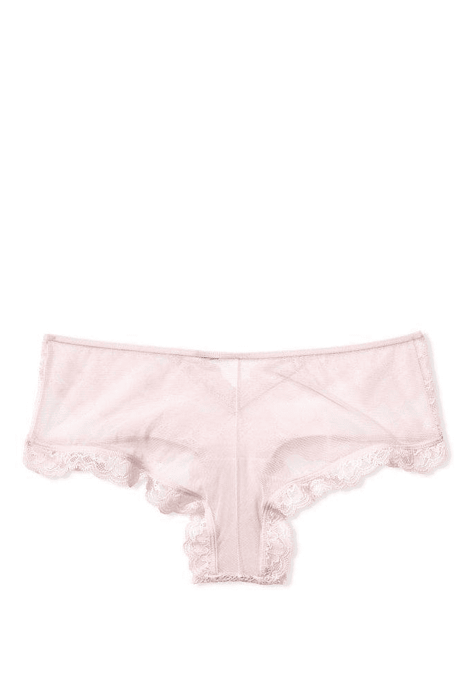 Трусики МЕРЕЖИВНІ ЛЮКС БРАЗИЛІАНИ PUREST PINK Victoria`s