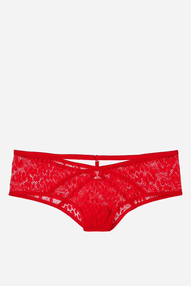 Трусики МЕРЕЖИВНІ ЛЮКС БРАЗИЛІАНИ RED RING Victoria`s Secret