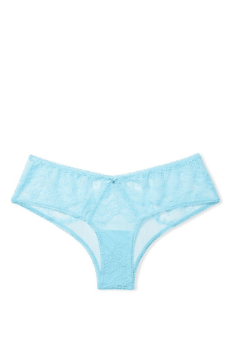 Трусики МЕРЕЖИВНІ ЛЮКС БРАЗИЛІАНИ SKY BLUE Victoria`s Secret