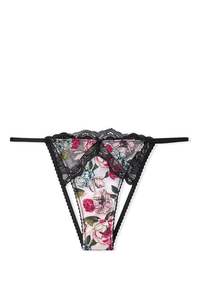 Трусики МЕРЕЖИВНІ ЛЮКС З ДОСТУПОМ ANGELS FLOWERS Victoria`s Secret