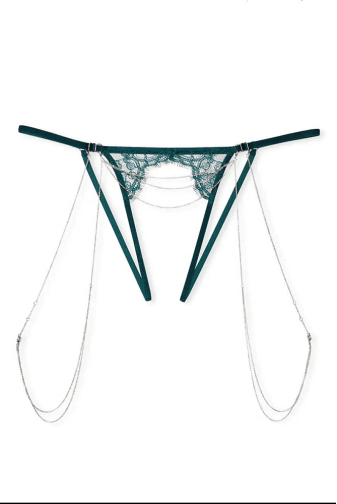 Трусики МЕРЕЖИВНІ ЛЮКС З ДОСТУПОМ EMERALD CHAIN Victoria`s Secret