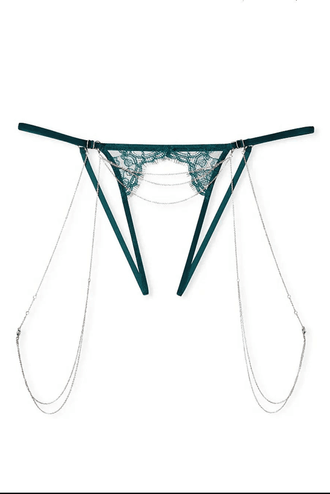 Трусики МЕРЕЖИВНІ ЛЮКС З ДОСТУПОМ EMERALD CHAIN Victoria`s Secret