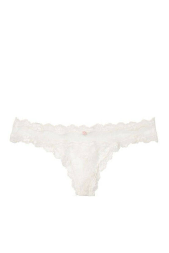 Трусики МЕРЕЖИВНІ ЛЮКС СТРІНГИ ANGELS WHITE Victoria`s Secret