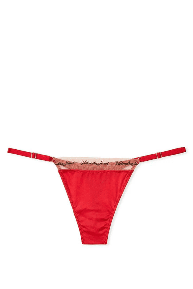 Трусики МЕРЕЖИВНІ ЛЮКС СТРІНГИ RED