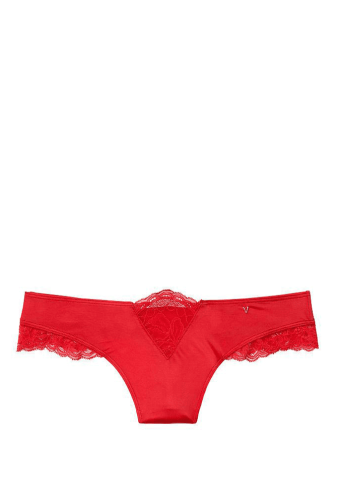 Трусики МЕРЕЖИВНІ ЛЮКС СТРІНГИ RED Victoria`s Secret
