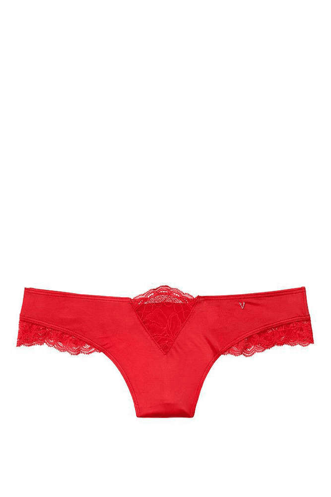 Трусики МЕРЕЖИВНІ ЛЮКС СТРІНГИ RED Victoria`s Secret