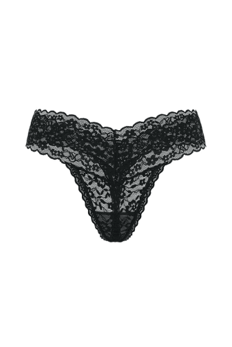 Трусики МЕРЕЖИВНІ СТРІНГИ BLACK Victoria`s Secret