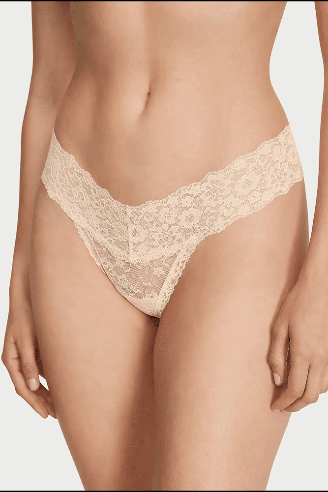 Трусики МЕРЕЖИВНІ СТРІНГИ CHAMPAGNE Victoria`s