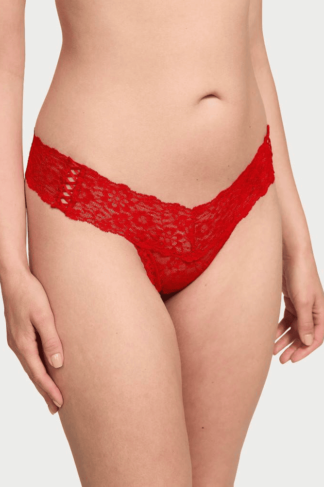 Трусики МЕРЕЖИВНІ СТРІНГИ RED Victoria`s