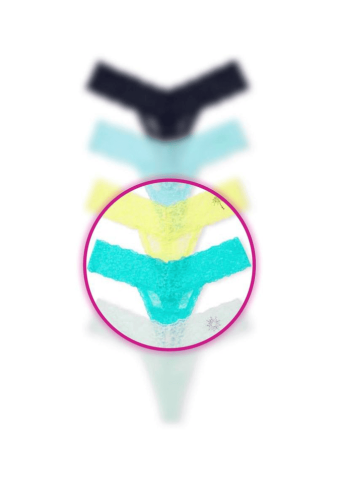 Трусики МЕРЕЖИВНІ СТРІНГИ TURQUISE Victoria`s Secret