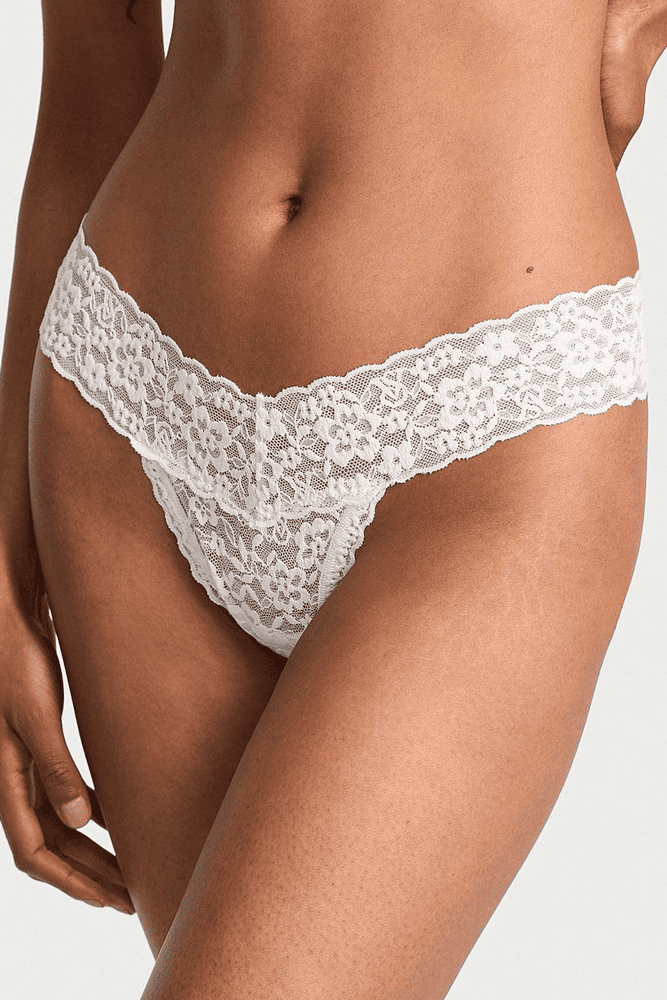 Трусики МЕРЕЖИВНІ СТРІНГИ WHITE Victoria`s