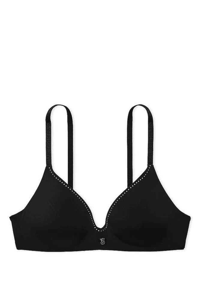 БЮСТГАЛЬТЕР БЕЗ КІСТОЧОК EMBL BLACK Victoria`s Secret